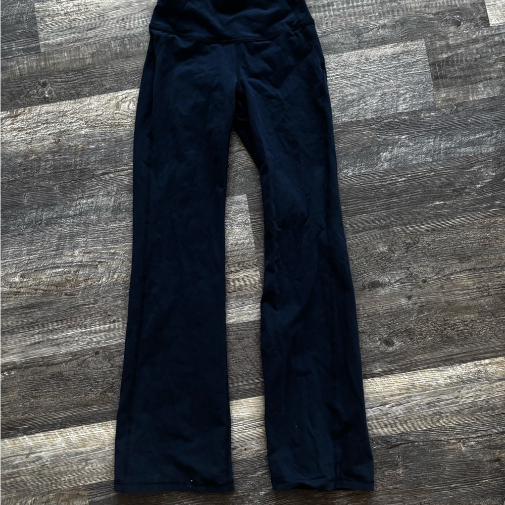 Xersion Navy Flared Leggings